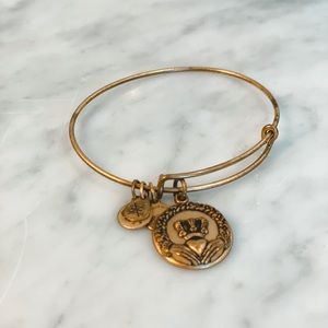 Alex and Ani gold friendship bracelet